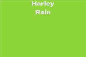 Harley Rain