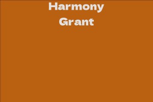 Harmony Grant