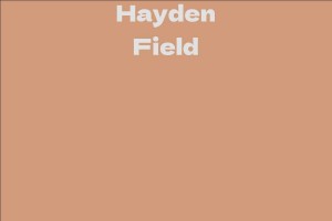 Hayden Field