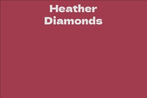 Heather Diamonds