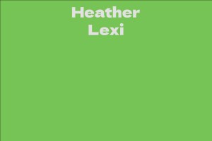 Heather Lexi