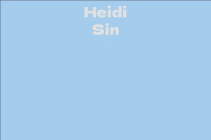 Heidi Sin