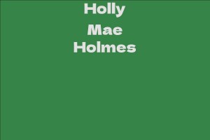 Holly Mae Holmes
