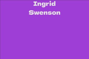 Ingrid Swenson