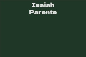 Isaiah Parente