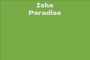 Isha Paradise