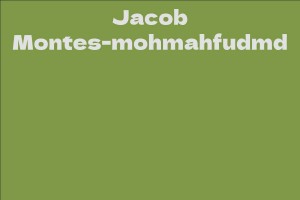 Jacob Montes-mohmahfudmd