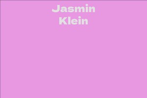 Jasmin Klein - Facts, Bio, Career, Net Worth | AidWiki