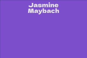 Jasmine Maybach