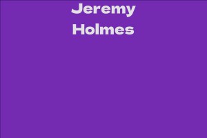 Jeremy Holmes