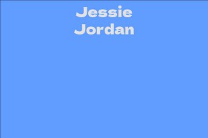 Jessie Jordan