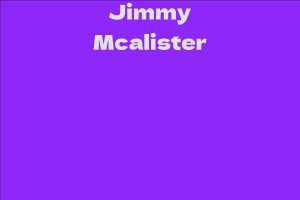 Jimmy Mcalister