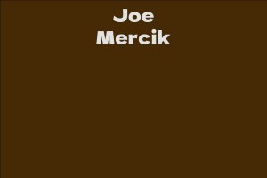 Joe Mercik