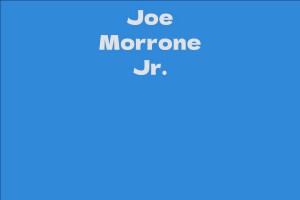 Joe Morrone Jr.