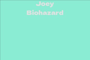 Joey Biohazard