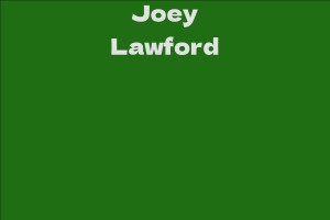 Joey Lawford