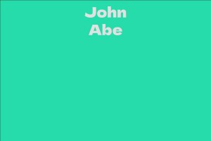 John Abe
