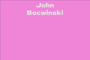 John Bocwinski