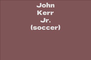 John Kerr Jr. (soccer)