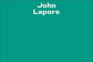 John Lapore