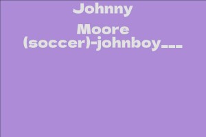 Johnny Moore (soccer)-johnboy___