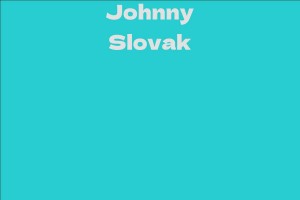 Johnny Slovak