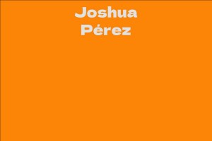 Joshua Pérez