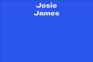 Josie James