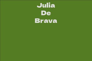 Julia De Brava