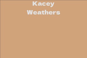 Kacey Weathers