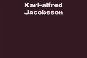 Karl-alfred Jacobsson