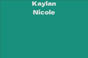 Kaylan Nicole