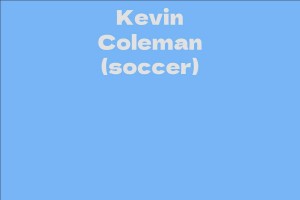 Kevin Coleman (soccer)