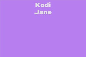 Kodi Jane