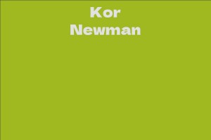 Kor Newman