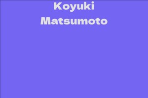 Koyuki Matsumoto