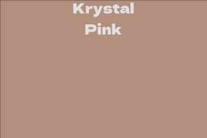 Krystal Pink