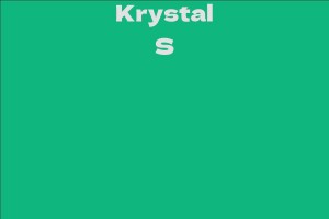 Krystal S