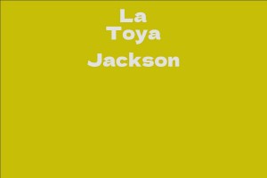 La Toya Jackson