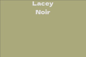 Lacey Noir