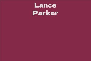 Lance Parker