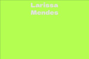 Larissa Mendes