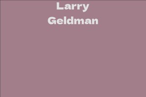 Larry Geldman