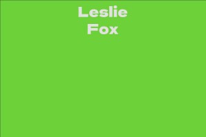 Leslie Fox