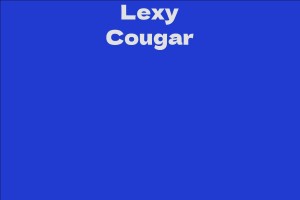 Lexy Cougar