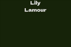 Lily Lamour