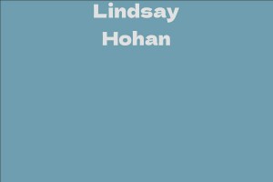 Lindsay Hohan