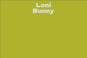 Loni Bunny