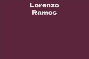 Lorenzo Ramos