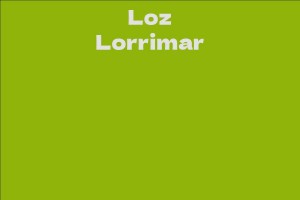 Loz Lorrimar - Facts, Bio, Career, Net Worth | AidWiki